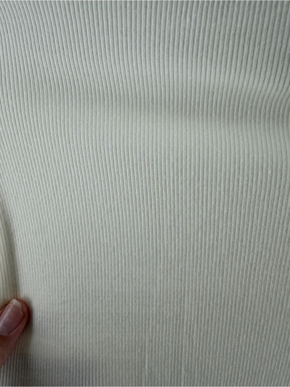 Skims Cotton Rib T Shirt - Picture 7 of 11